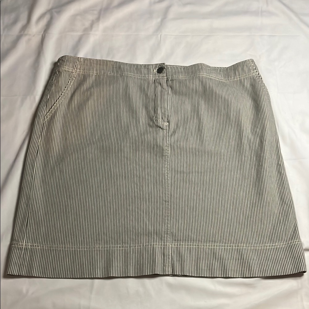 Talbots Striped Skirt